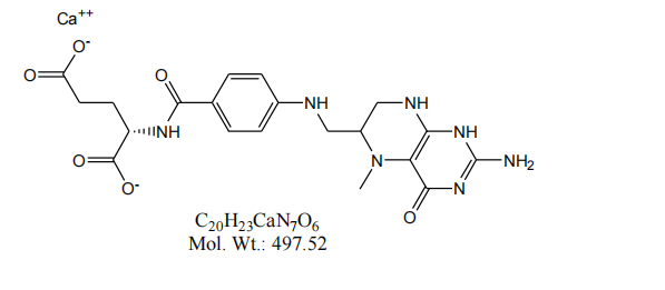 Kalsium L-5-metiltetrahidrofolat | L-5-metiltetrahidrofolato de calcio